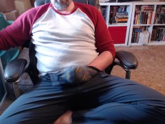 Jerking off through my Bee MeUndies
