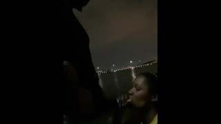 Blowjob in the Ocean