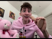Preview 1 of Cute Disney Cartoon Boy Sucks on a Dildo