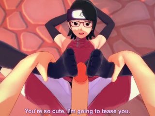 Hentai POV Feet Sarada Uchiha Naruto Boruto: Next Generation