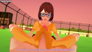 无尽 POV 脚 Velma Dinkley 史酷比