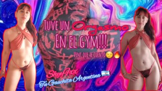 ShyyFxx ORGASMO EN EL GYM relato completo!!!