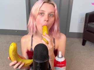 ASMR-Banana Chupar 2
