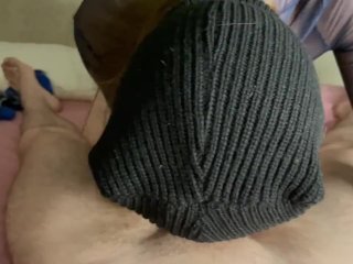 Masked burglar gives juicy blowjob and facial.DanaKiss