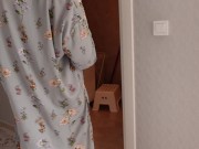 Preview 4 of Hard Fucking the Maid while the wife went to the shower!