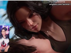 ( Partie 48 ) Story part and sexy girls sfw ( porn game lets play FRENCH ) Treasure of nadia