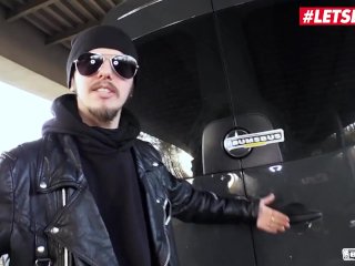BUMSBUS - LocalGerman Girl Got_Her Pussy Slammed In The Backseat - LETSDOEIT
