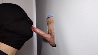 Straight boy with tattoo comes to Gloryhole for the first time, delicious milk.