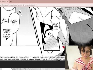 CuteBunnybell Reacciona a Delicioso Manga Hentai De Tetonas_Compradoras De Semen