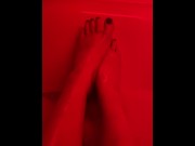 Preview 1 of Come clean your mistress' feet in her bath