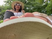 Preview 4 of Havaianas, natural nails and dirty soles