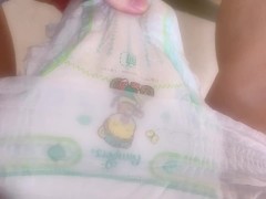 ABDL Diaper Month Day12 Pampers BIG