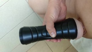 1 million views | Extreme penis pump get my dick real thick and puffy . Handjob and cum. |Horsengine