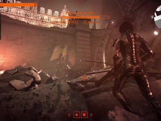 Wolfenstein:  ryona - Jes & Soph