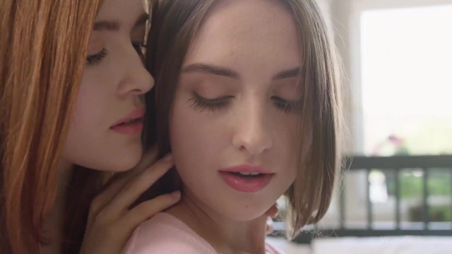 WOWGIRLS Gorgeous girls Lena Reif and Jia Lissa starring in this hot and romantic lesbian video - Jia Lissa, Lena Reif