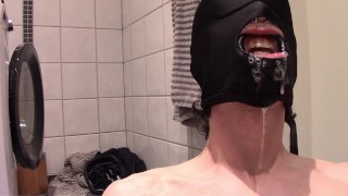 Deepthroating With A Ring Gag