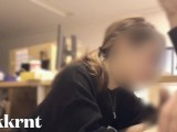 # 8 [Japanese amateur couple] I got horny while working overtime in the office, so I asked her at th