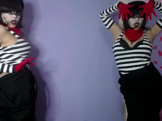 butt, exclusive, mime, parody