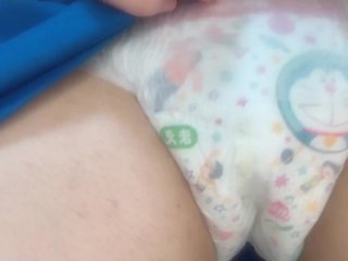 role play, 赤ちゃん, exclusive, diaper pee
