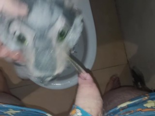 Dad Wolf Peeing#2