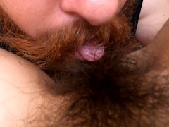 Hairy pussy licking & queefing