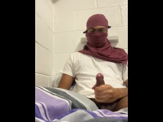 College boy masturbates his oiled BBC to an explosive cumshot