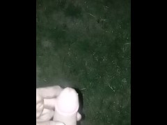 piss outdoors