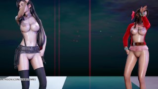 [MMD] Berry Good - Mellow Mellow Desnudo Kpop Dance Tifa Lockhart Aerith Final Fantasy 7 Remake