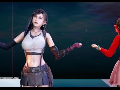 Video [MMD] Berry Good - Mellow Mellow Striptease Tifa Lockhart Aerith Final Fantasy 7 Remake