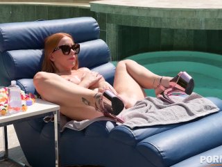 Lucky Black Gardeners Got Madam Kiara Lord's Holes to Drill after Excellent Job