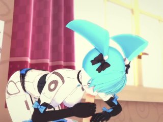 POV Fuck a Robot Lingerie  My life as a teenage Robot