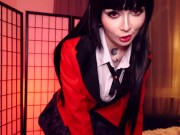 Preview 4 of Yumeko Jabami won poker and now you should be her housepet for juicy fuck - CUT version