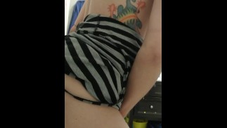 tub side dildo ride