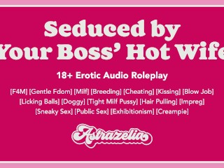 [erotic Audio] Seduced by your Boss’ Hot Wife [gentle Fdom] [milf] [breeding] [cheating]