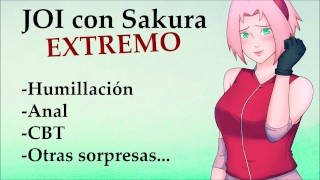 Extrema JOI Com Sakura Humilhação Anal Etc.