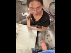 She threatened to tell the boss…