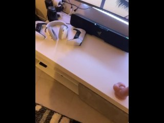 Playing with my toy 