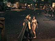 Preview 3 of Tifa, Fully Naked, Walking Around - Nude Walkthrough FF7 RMK Part 1