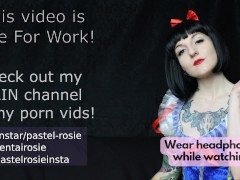 Video SFW ASMR - Deep Triggering WET Ear Licking - Pastel Rosie Amateur Tingly Ear Eating Twitch Streamer