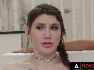 DEVILS T GIRLS - Three Sexy Trans Roommates Lose Themselves In An Erotic Threesome screenshot number 1