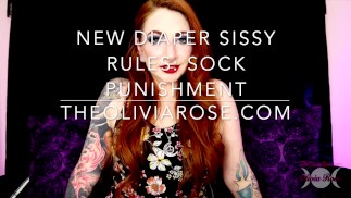 New Diaper Sissy Rules: Sock challenge Free Preview