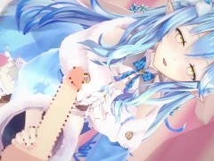【ホロライブ 雪花ラミィ】雪花ラミィがイチャイチャセックスするだけ2 - Screenshot 1 of 16 - Vtuber