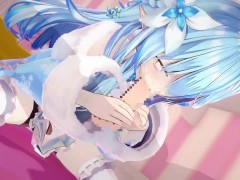 【ホロライブ 雪花ラミィ】雪花ラミィがイチャイチャセックスするだけ2 - Screenshot 5 of 16 - Hentai