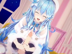 【ホロライブ 雪花ラミィ】雪花ラミィがイチャイチャセックスするだけ2 - Screenshot 6 of 16 - Vtuber