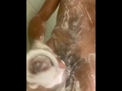 YoungNHung313 BBC Playing In Shower