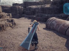Tifa, Fully Naked, Walking Around - Nude Walkthrough FF7 RMK Part 2