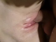 Preview 2 of Hard fuck with tight teen pussy, nice sound from her