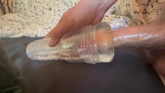 SOLO BWC ПОМЕЩАЕТ 8-ДЮЙМОВЫЙ ЧЛЕН-МОНСТР В ЛЕД FLESHLIGHT