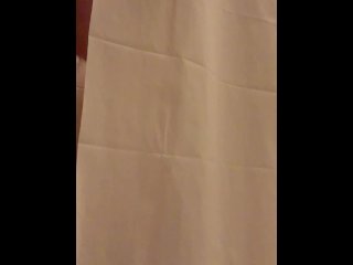 Fat girl shower masturbation session