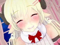 【ホロライブ 角巻わため】角巻わためがイチャイチャセックスするだけ1 - Screenshot 7 of 16 - 角卷 绵芽